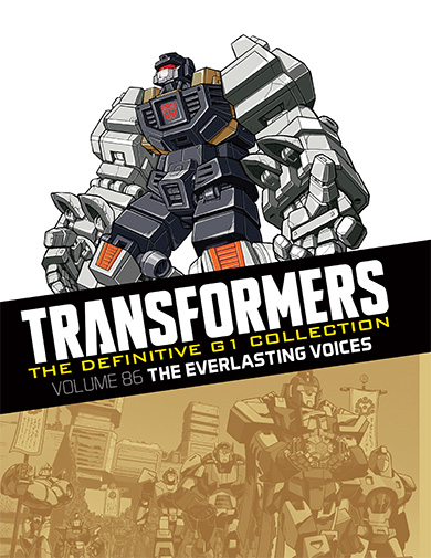The Definitive G1 Collection Volume 86: The Everlasting Voices – cover art by Dreamwave Productions and Jack Lawrence