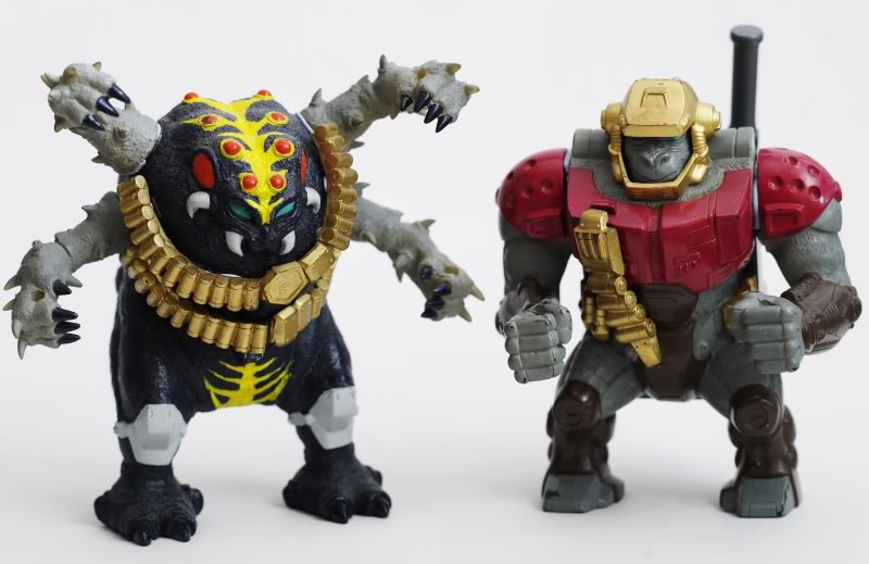 The unnamed spider and gorilla Double Pretenders