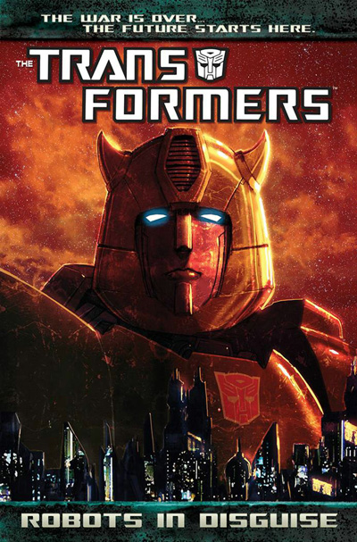 Robots in Disguise Volume 1 – cover art by Livio Ramondelli