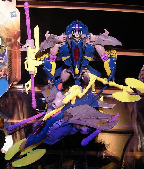 Dreadwing. His yellow is actually fluorescent!