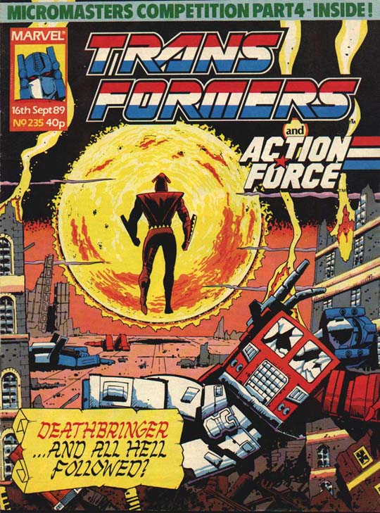 UK issue #235 - If only the actual Deathbringer story was this great...