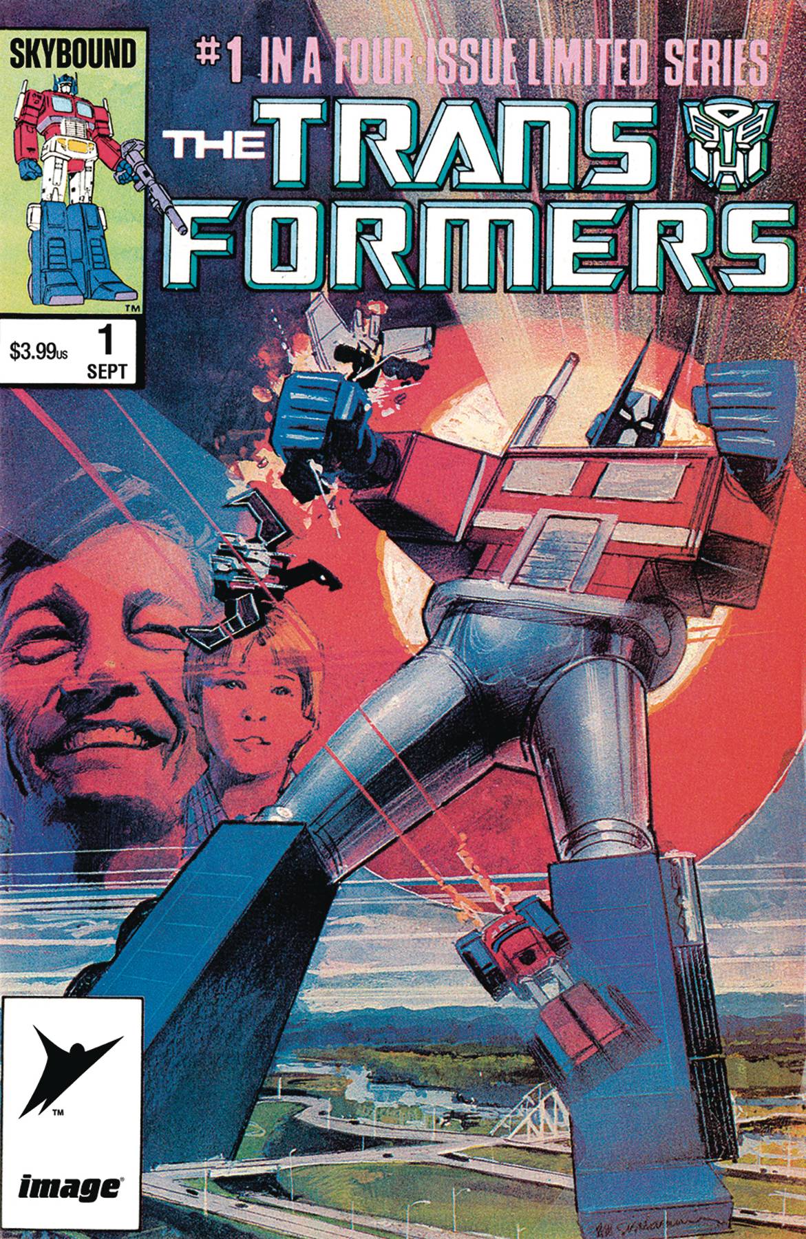 Transformers #1 40th Anniversary Edition Cover A (Image Comics & Skybound Entertainment, 2024)