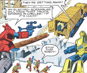The electro-scrambler gets a $10 check in the mail for every namedrop. Mechanical Difficulties!