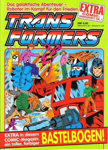 Transformers Extra Comic-Sonderheft #1 (Condor Verlag, 1989)
