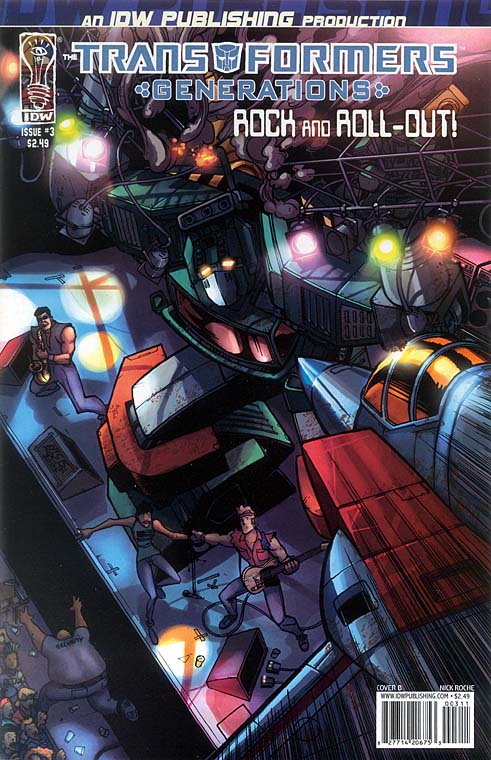 The Transformers: Generations #3 cover B (IDW Publishing, 2006)