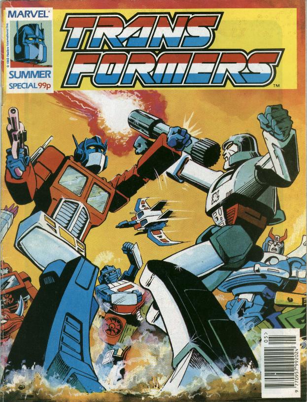 Transformers Summer Special 1992 (Marvel UK, 1992; pages 2-7 & 11 only)