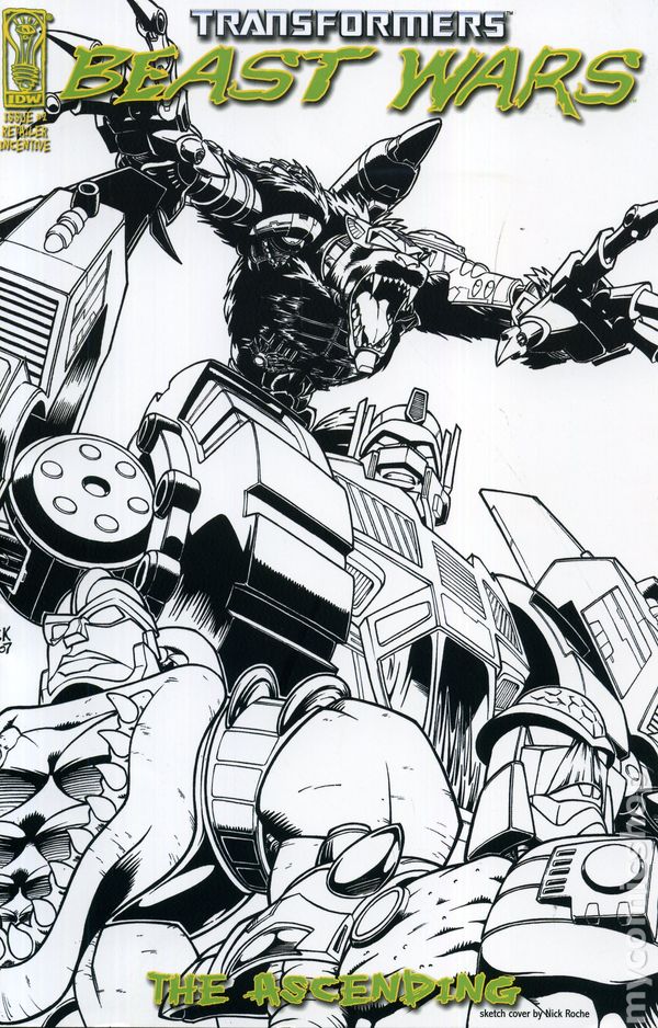 It's like the second cover, only it's lineart!
