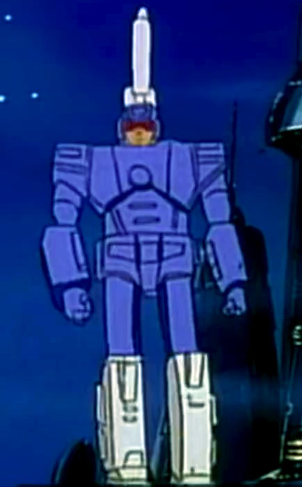 Screenshot of Caliburst from the '80s cartoon