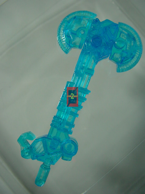 Aqua Marine Energy Axe Toys"R"Us Japan, Dec 26 2003 & Jan 1 2004, gift w/ 2000¥ of Super Link toys