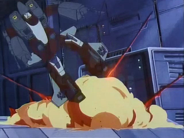 Maybe he's just trying to fit in with the others. Explosion on Mars!! MegaZarak Appears