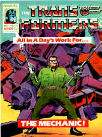 UK issue #109 - The UK really liked their lime green. The editor was Scrapper.