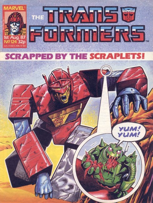 UK issue #124 - He looks SO happy!