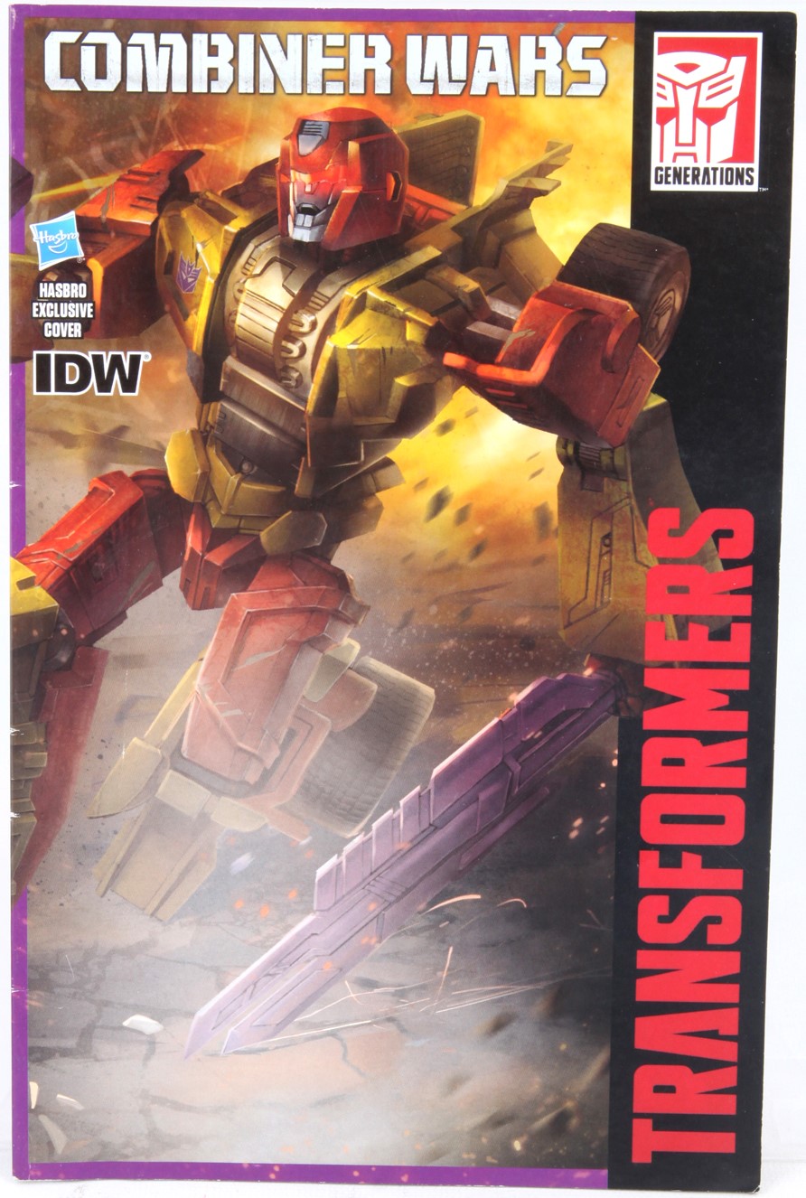 Combiner Wars comic packaging art