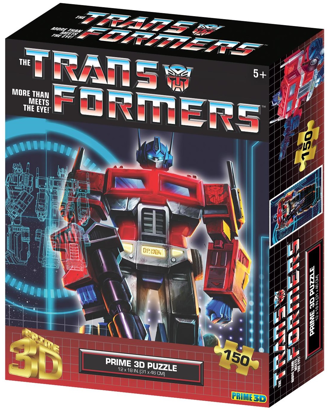 Lenticular Optimus Prime 150 pieces