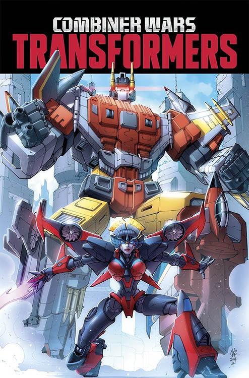 Combiner Wars – cover art by Casey Coller and Joana Lafuente