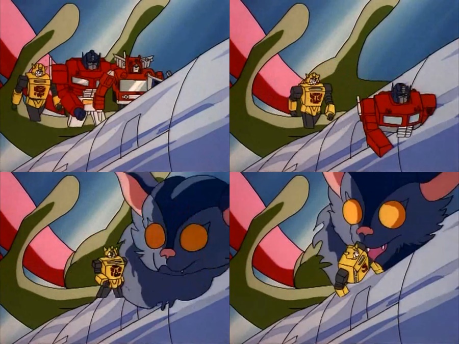 This rocket is apparently made of portals or something. Child's Play