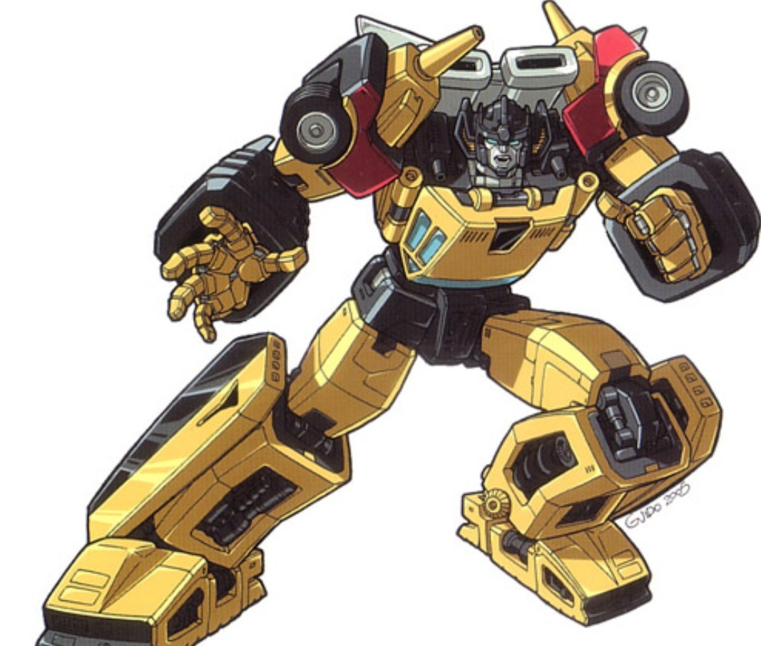 "Generation 1" Sunstreaker Cartoon • IDW (2005) • Toys