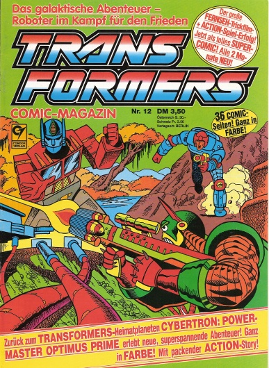 Transformers Comic-Magazin #12 - The return of Frog's Head! (Condor Verlag, 1990)