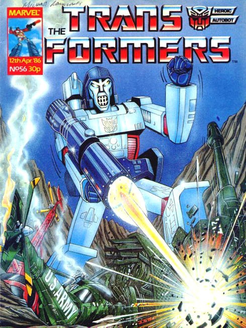 UK issue #56 - Make sure you don't let YOUR Megatron swallow netting.