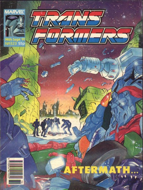 UK issue #323 - What Transformers needs is more watercolours...