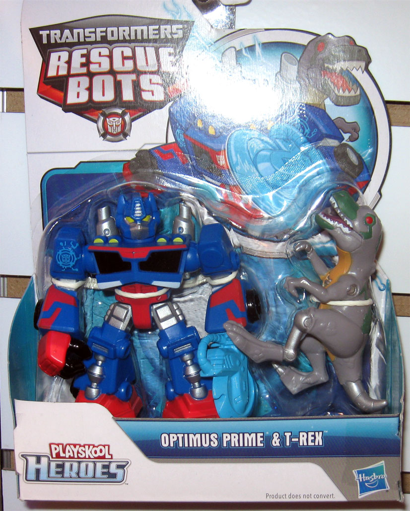 Optimus & T-Rex!