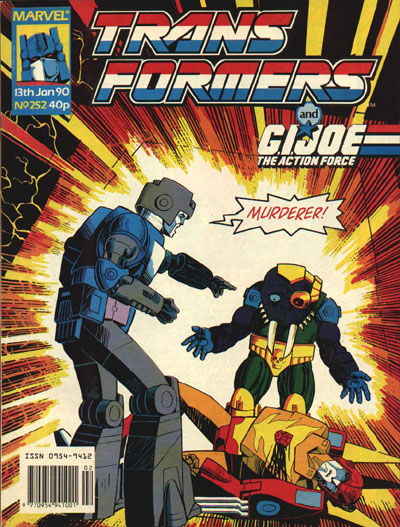 UK issue #252 - Kup, being a prick