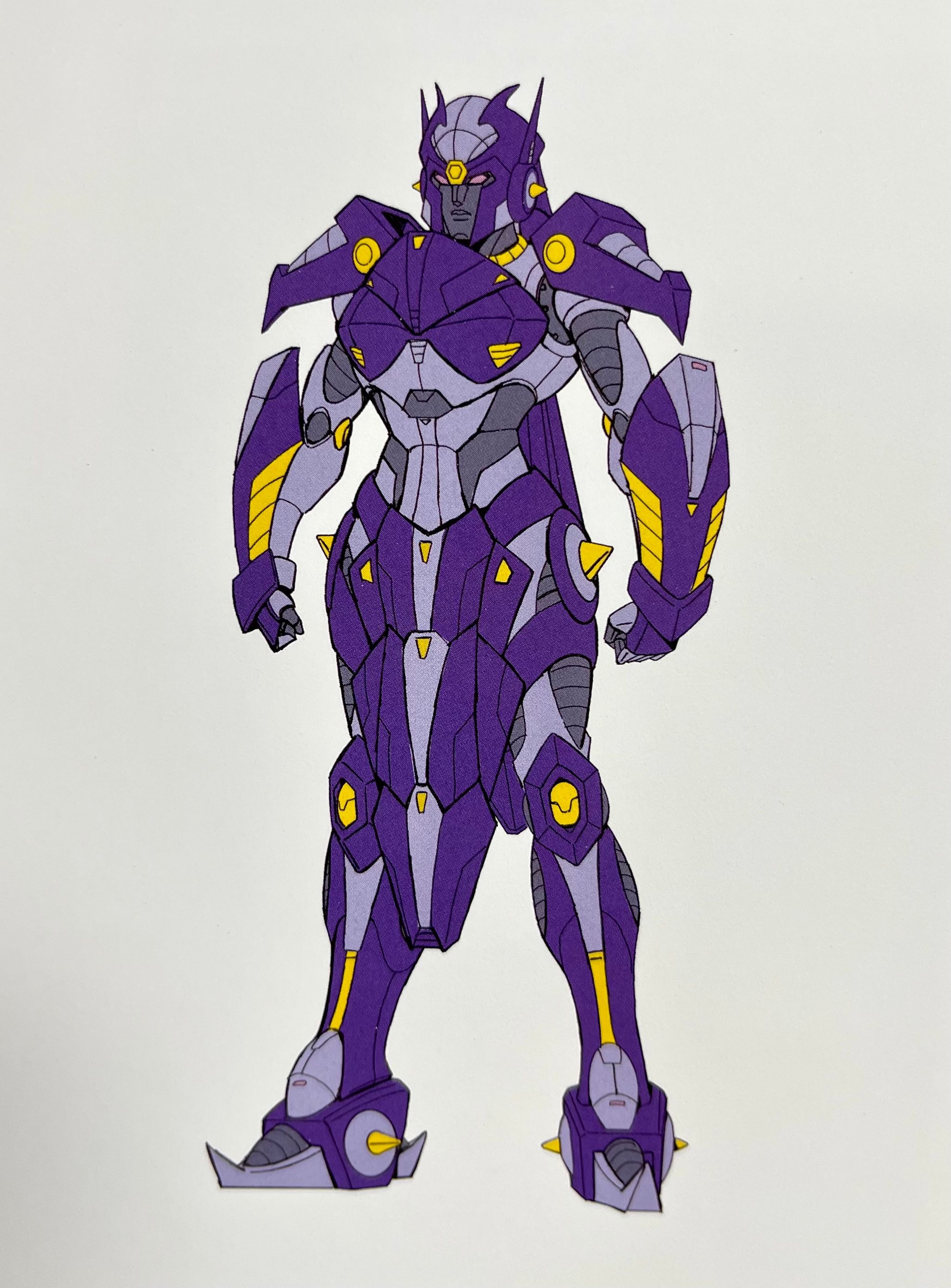 Power of the Primes cartoon concept art.