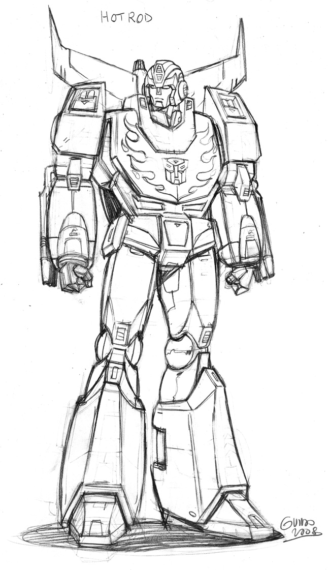 All Hail Megatron robot mode model