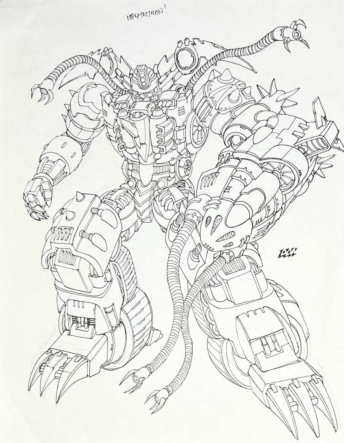 IDW Cybertronian robot mode concept art