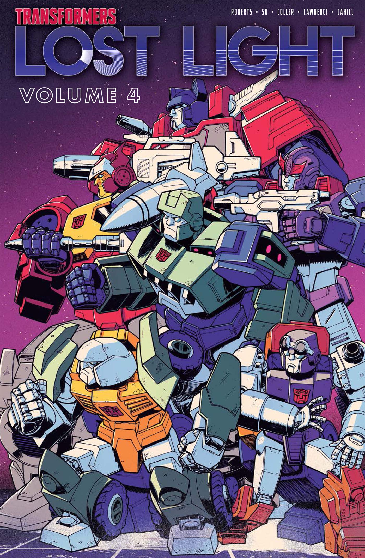 Lost Light Volume 4 – cover art by Nick Roche and Josh Burcham