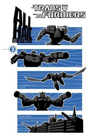 All Hail Megatron Volume 3 – cover art by Trevor Hutchison