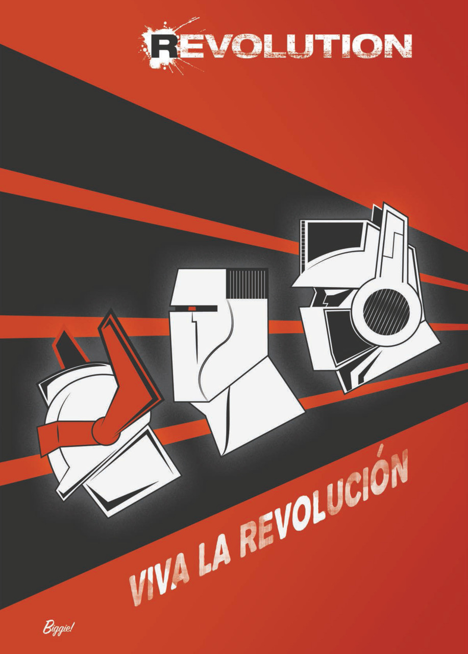 Revolution – cover art by James Biggie