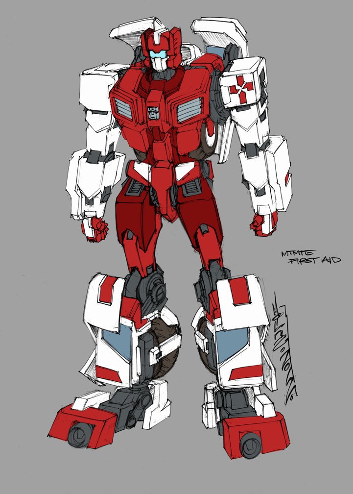 IDW robot mode concept art
