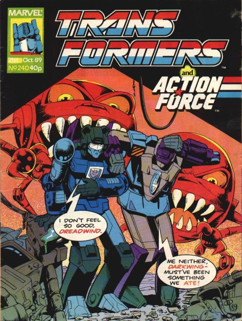 UK issue #240 - Some people see pink elephants. Others...