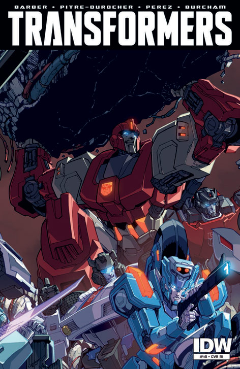 Ironhide flexes for his lady.