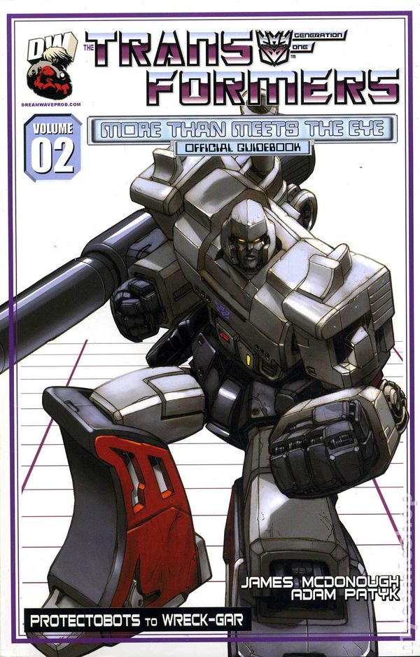 Dreamwave's Volume 2. Unsurprisingly, Megatron's bio is actually in Volume 1.