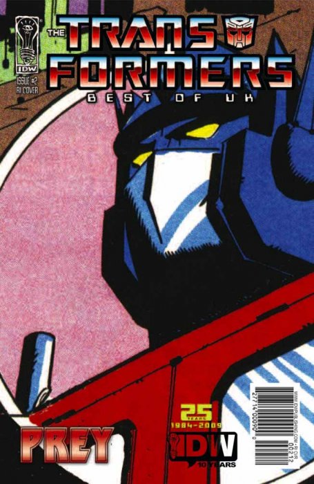Best of UK: Prey #2 RI cover (IDW Publishing, 2009)