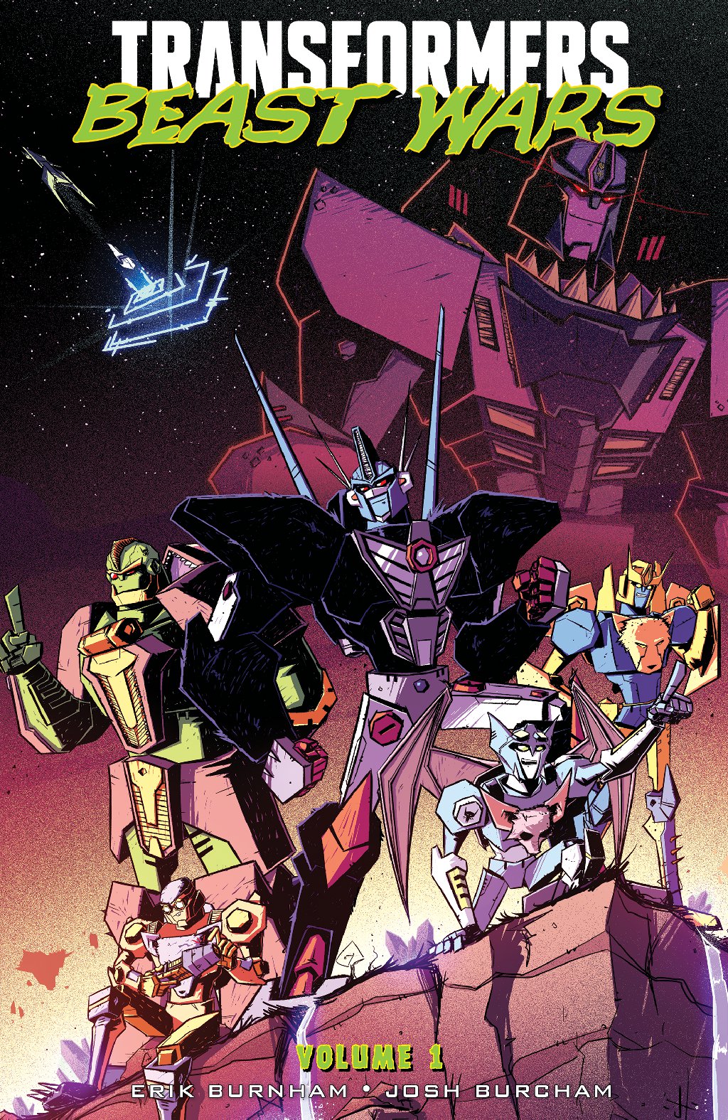 Beast Wars Volume 1 – cover art by Josh Burcham