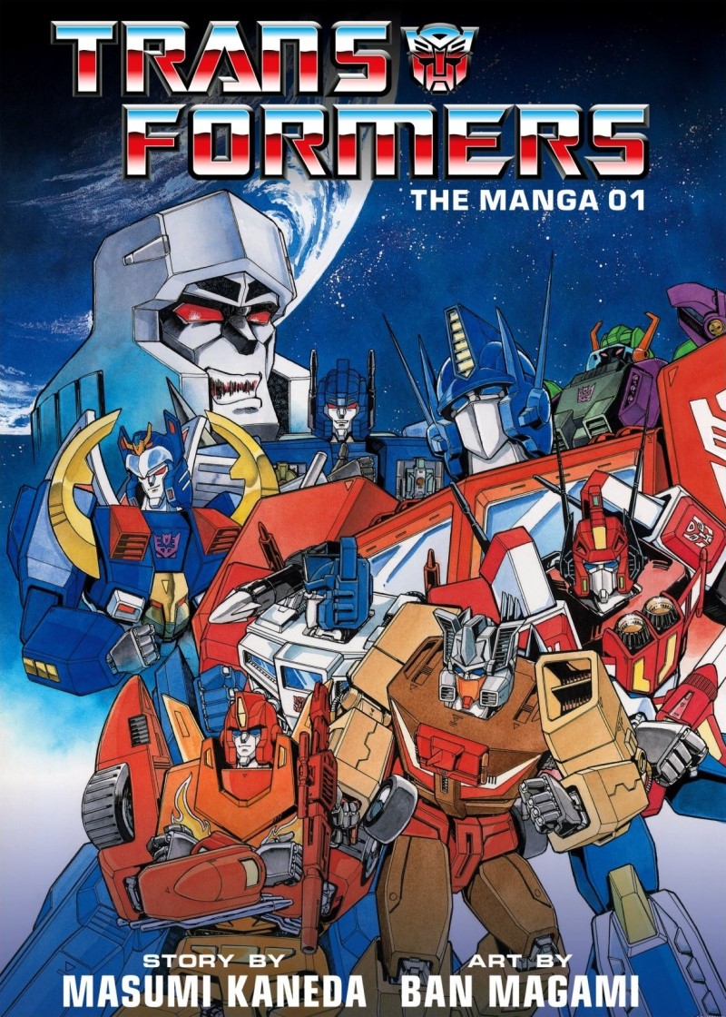 Transformers: The Manga Volume 1; art by Ban Magami