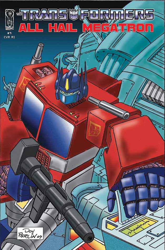 Perlin gets an IDW cover... 2 years late.