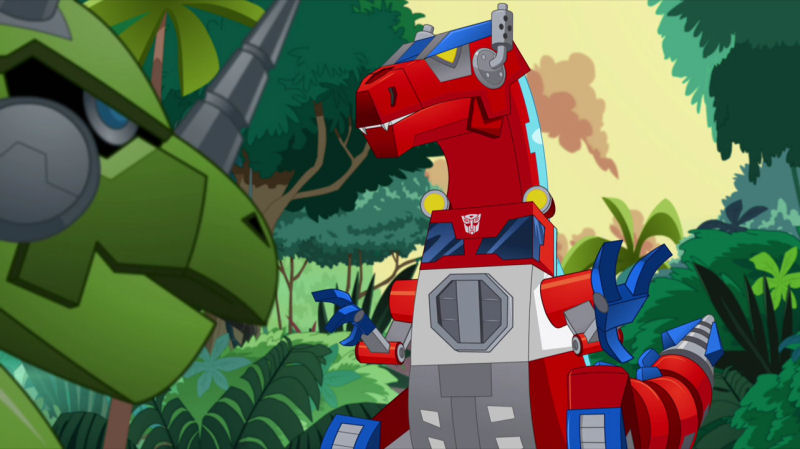 Rescue Bots Optimus Primal Toys
