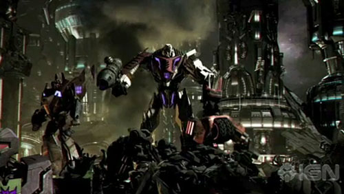 Starscream and Megatron get ready for the ground assault.