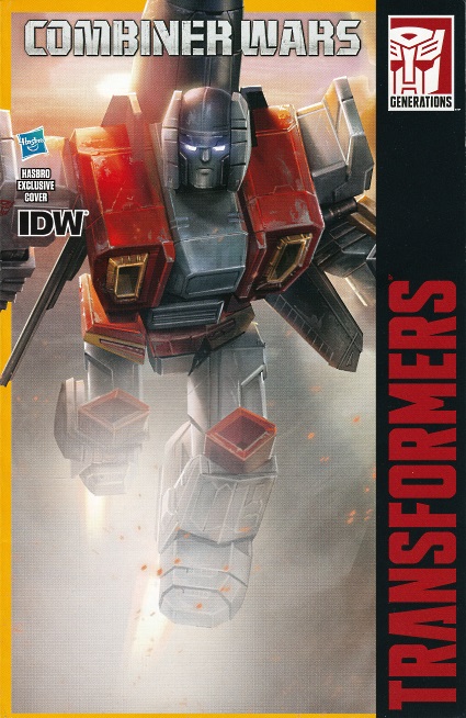 Combiner Wars comic packaging art
