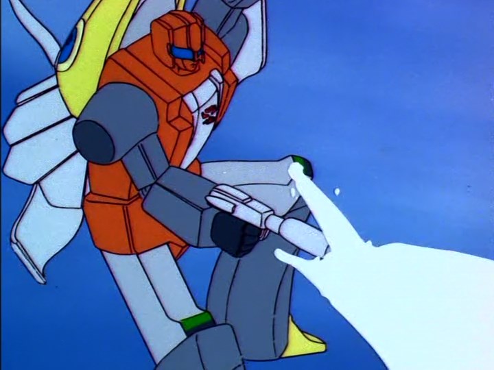 Off-model 1984 cartoon scene pictured