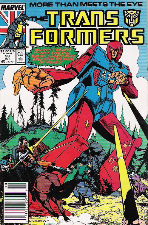 US issue #33 — A miscoloration... or a prophecy of Safety Megatron?