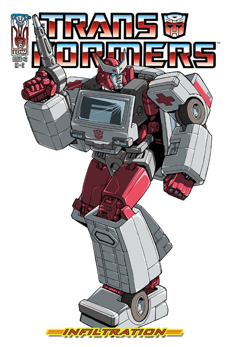 Infiltration #2 cover RI-C - If the G1 toy merged with the character model.