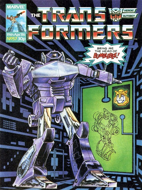 UK issue #57 - Shockwave sets his sights high...