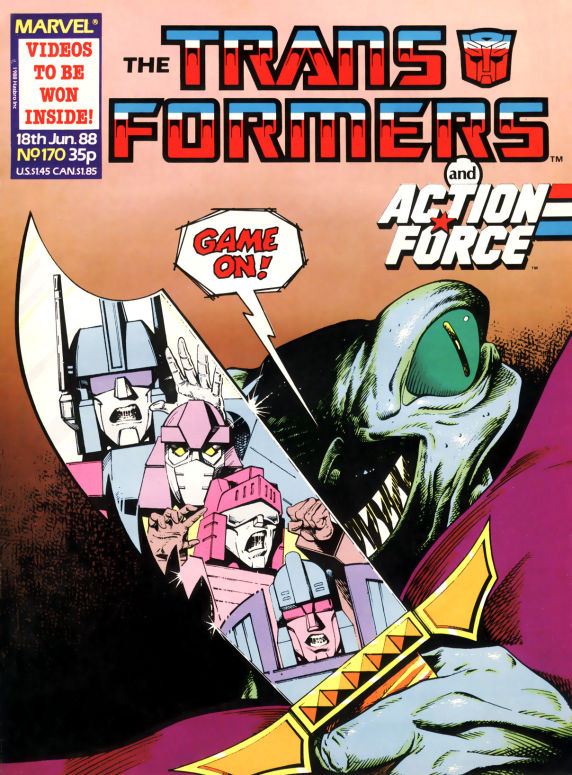 Issue #170 - Zabra gets a cool sticker of some robots for his blade