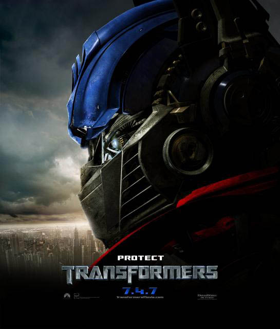 Optimus Prime one sheet