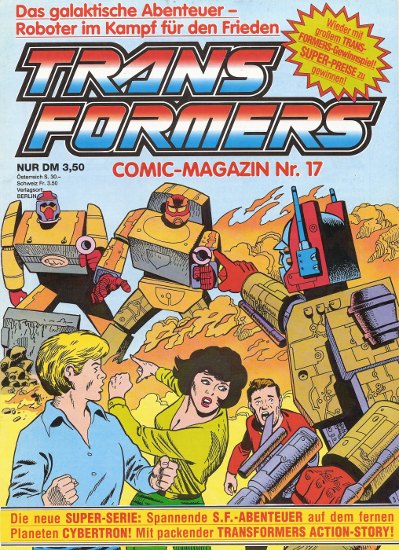 Transformers Comic-Magazin #17 (Condor Verlag, 1991)